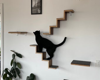 Kitty Steps - Wall Mounted Cat Terrain