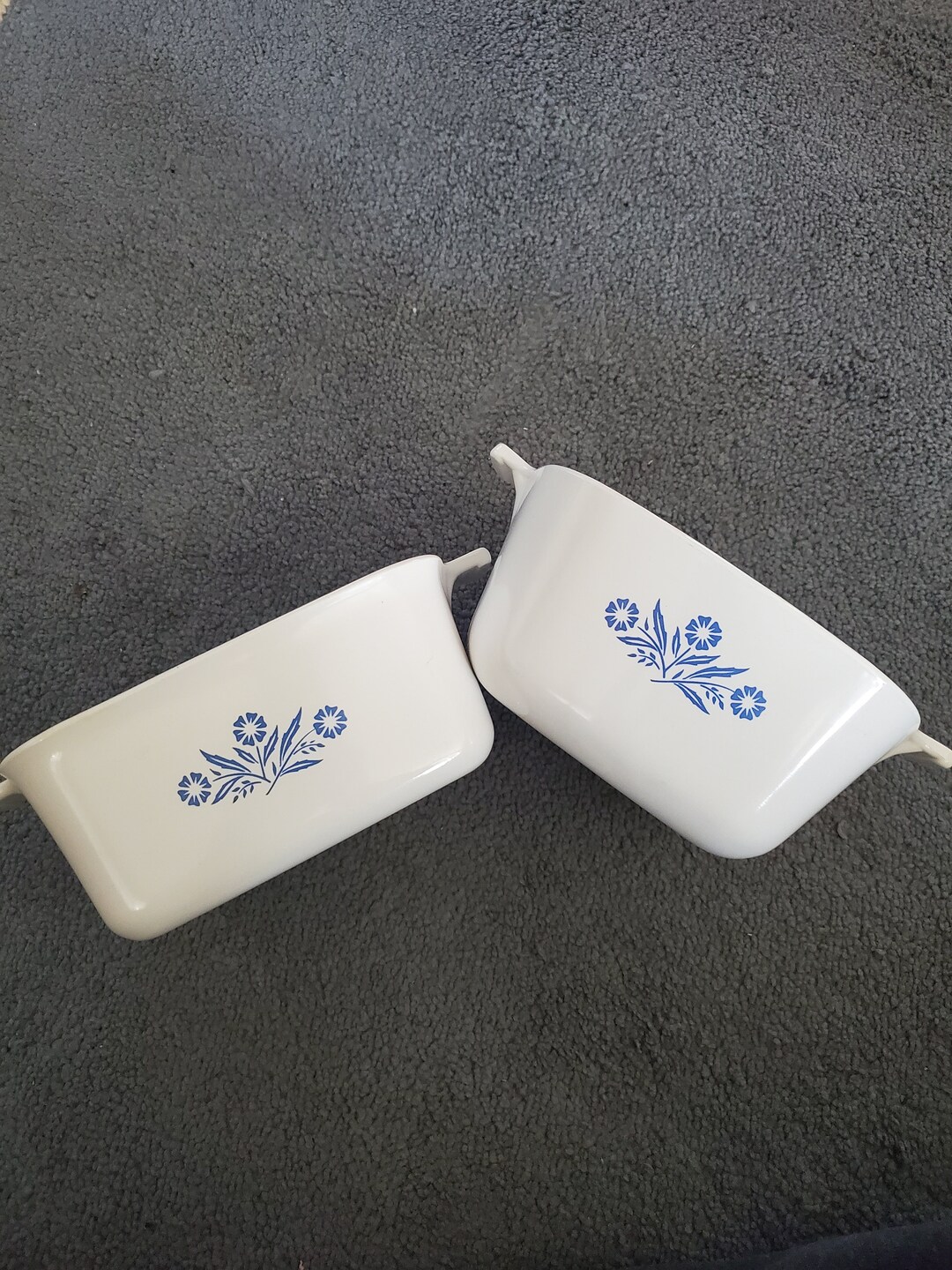 Vintage Corning Ware Cornflower Dishes Etsy