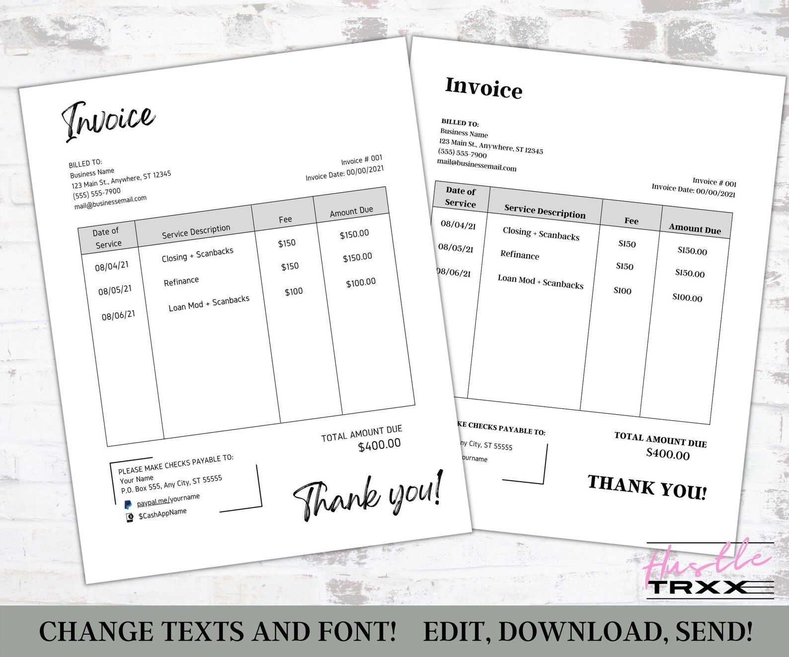 notary invoice sample notary invoice sample