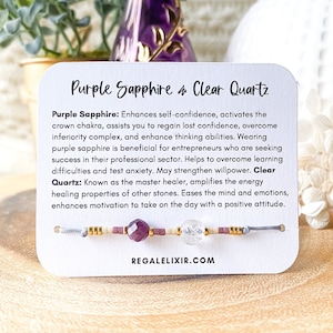 Purple Sapphire bracelet | Genuine purple Sapphire bracelet | Purple Sapphire jewelry | Purple Sapphire gold bracelet