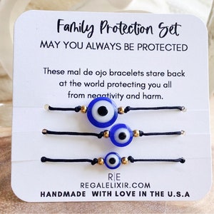 Evil eye bracelet, protection bracelet,  Blue Evil eye bracelet for men, husband evil eye bracelet