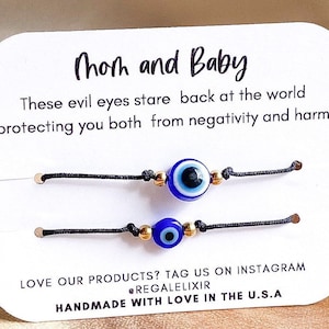 Evil eye bracelet, Blue eye bracelet Baby Evil Eye Red  adjustable  Baby Toddler Kid bracelet Bracelet family matching bracelets