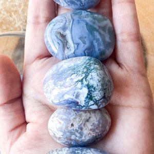 Purple Moss agate, moss agate, moss agate purple chalcedony, healing stones