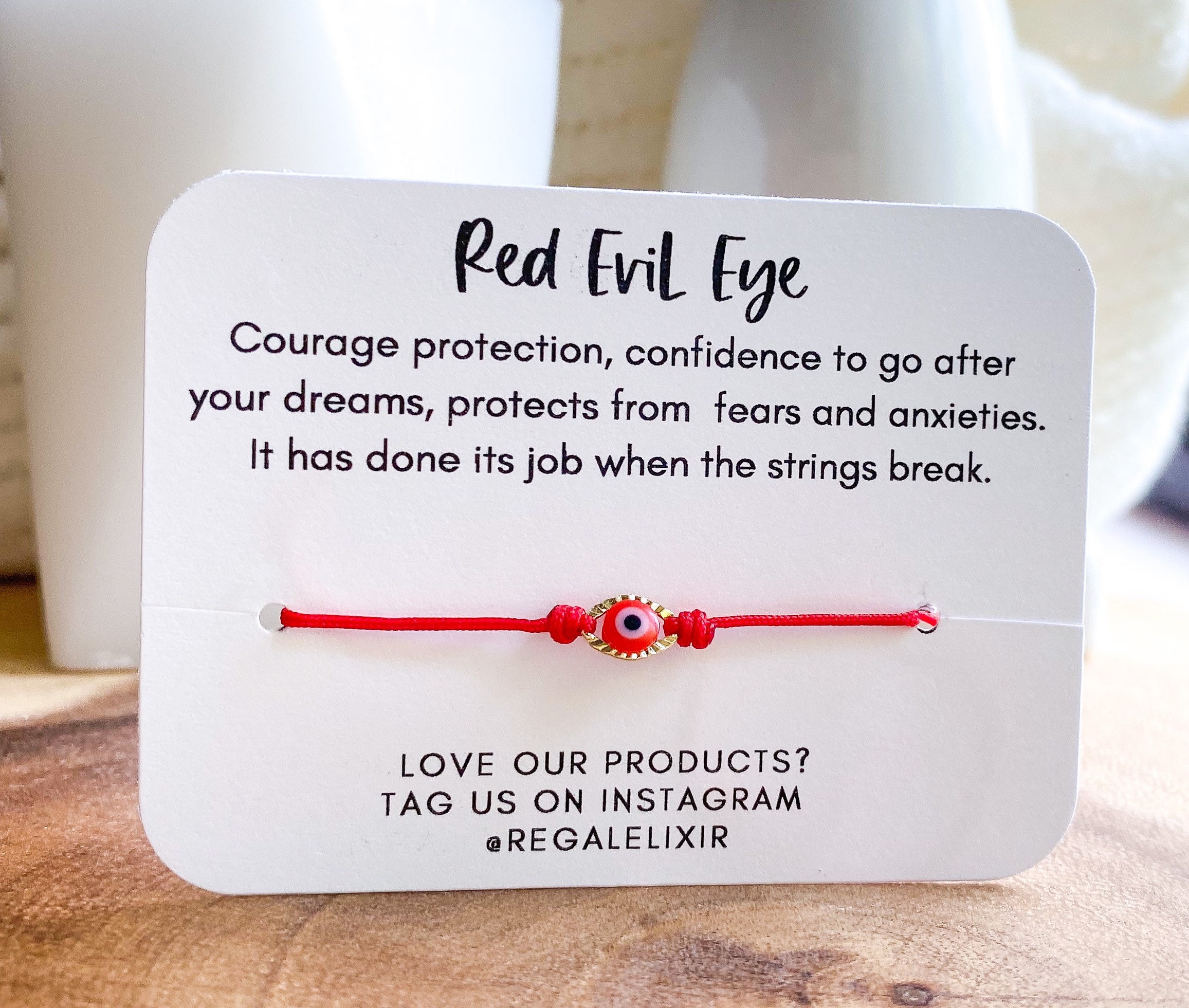 Red evil eye bracelet meaning best sale