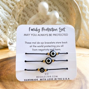 Evil eye bracelet, Black Evil eye bracelet for men,  baby shower gift, newborn gift, azabache bracelet
