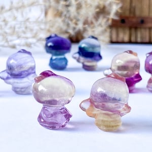 little star twins, Kawaii twins, kawaii twin genuine fluorite, candy fluorite, mini fluorite boy and girl
