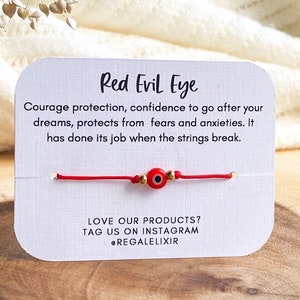 Red Evil eye bracelet for men | women | unisex | baby  string bracelet