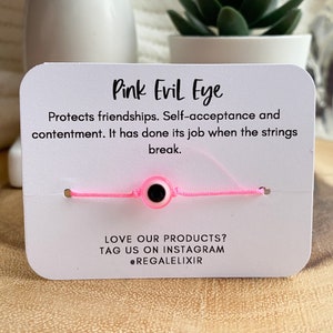 Evil eye bracelet, PINK Evil eye bracelet, Mal de ojo, evil eye protection, best friend bracelet, Protect Friendships, Bridesmaid present