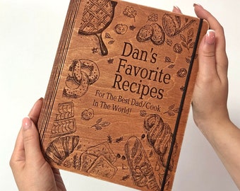 Custom Family heirloom, Personalized recipe book, Custom Recipes Cookbook, Christmas Gift For Family