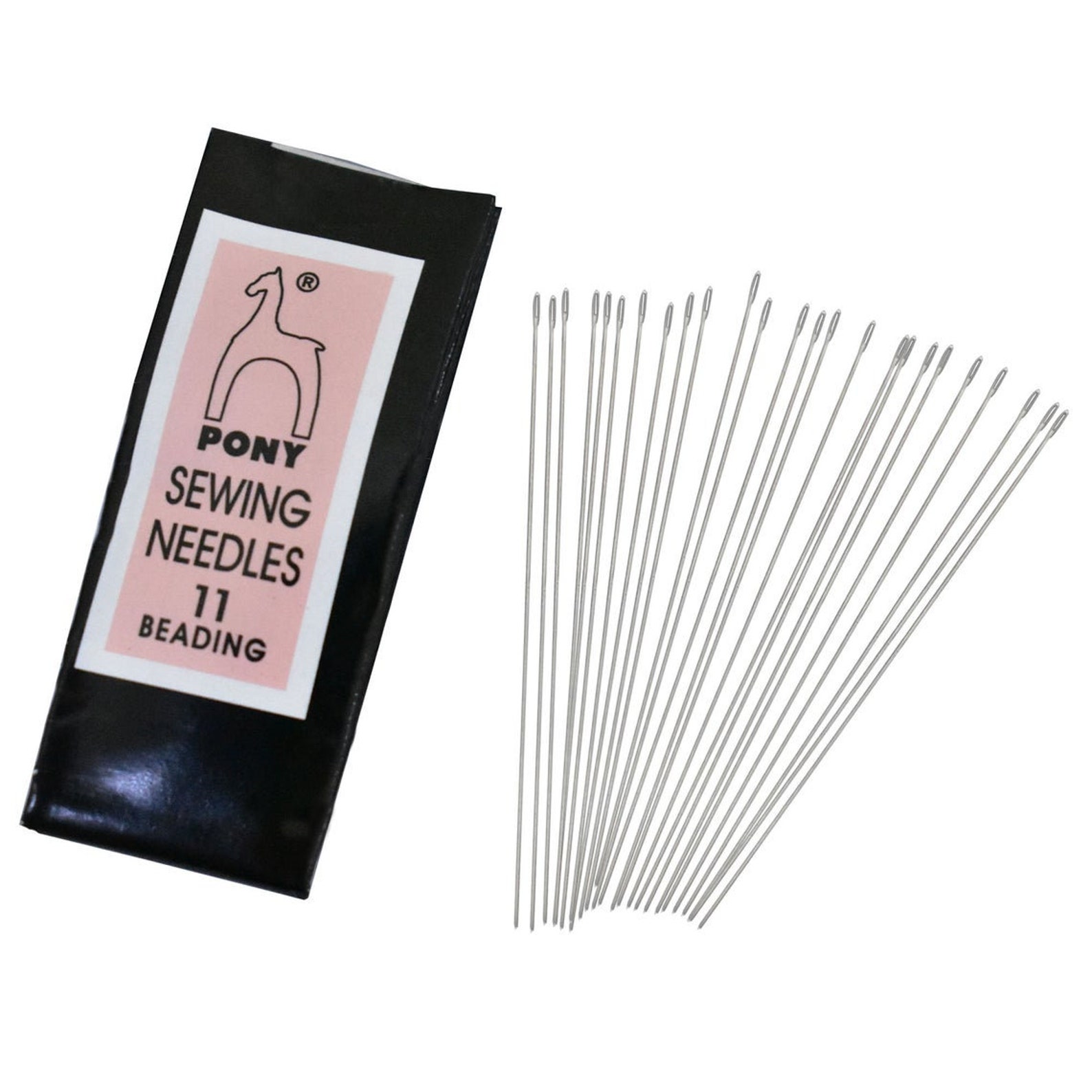 Pony Beading Needles Hand Sewing Needles For beading Packet Etsy