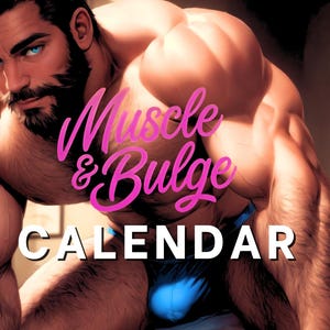 Calendario de hombres gay 2027 – Hombres musculosos, regalo LGBTQ