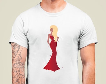 Camiseta unisex de RuPaul's Drag Race, camiseta gráfica Sassy Lady