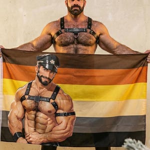 Bandera del Orgullo Oso, Decoración LGBTQ Gay