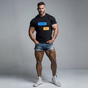 Funny Gay Hookup Cruising Shirt for Men Looking? Yep. Grindr dialogues LGBT Shirt, Gay Shirt, T Shirts