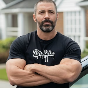 Haut Gay Brotein, giff Queer Gay pour homme gay, chemise Gay drôle, tee-shirt lgbtq Gay Gym Bro, cadeau pour gays