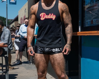 Gay Daddy Tank | Pride Bear Design, Soft Jersey
