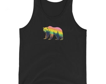 Rainbow Bear Pride Tank Top | LGBTQ Outfit