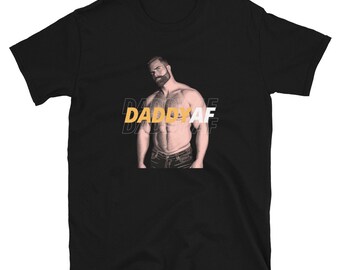 Daddy AF Gay Bear T-Shirt | LGBT Pride Tee