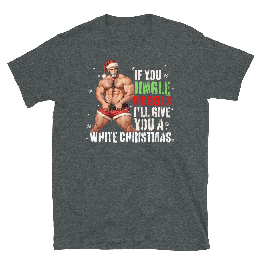 Jingle My Bells Gay Bear Gay Daddy Hunk Santa Christmas Gay LGBT Etsy