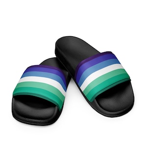 Flag MLM Shoes, Mlm, LGBT, LGBTQ, Mlm Gifts, Pride Shirt, Queer Owned Shops, Subtle Pride, Mlm Flag, Mlm Pride, Queer, Pride, Gay Slippers