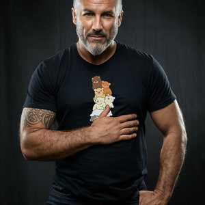 Cute Gay Bear Pride Flag Colors for Gay Bear Cubs T-Shirt
