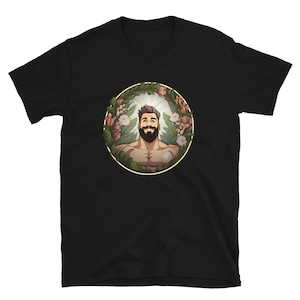 Muscle Gay Bear Art Shirt, Gay Art Shirt for Gay Pride
