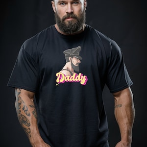 DADDY SHIRTS For Men / Gay Daddy Bear shirt / Fetishwear For Men / Gift for gay men / Gay Fashion / For Boyfriend / Gay Pride Shirt