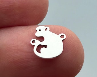 Zodiac Year of the Monkey Sterling Silver Connector: Permanent Jewelry