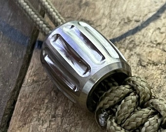 TC4 Titanium Alloy EDC Bead - Stylish and Sleek Addition to Your Everyday Carry Collection