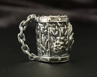 Kong Hex3D Fan Art Sterling Silver Mini Mug / Pendant / Charm