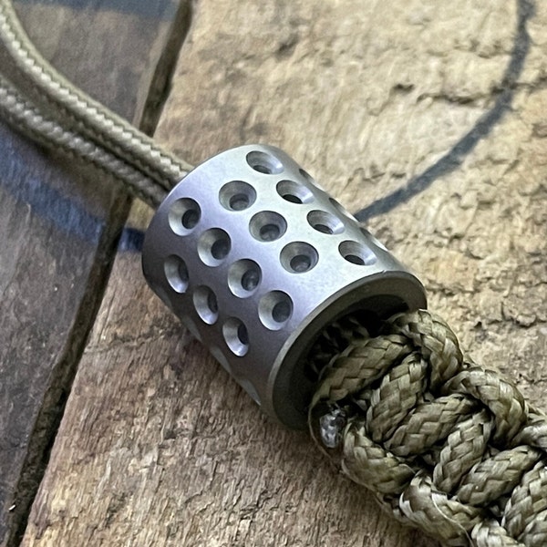 TC4 Titanium Alloy EDC Bead - Stylish and Sleek Addition to Your Everyday Carry Collection