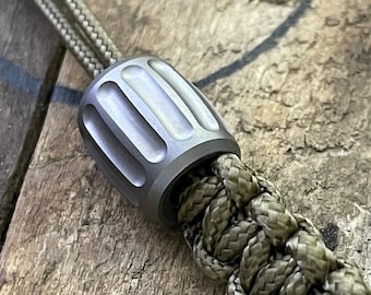 TC4 Titanium Alloy EDC Bead - Stylish and Sleek Addition to Your Everyday Carry Collection