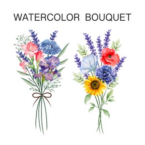 Tattoo for woman birth flower color, watercolor flower tattoo bouquet, birthflower tattoo, iris flower tattoo, mother daughter tattoo