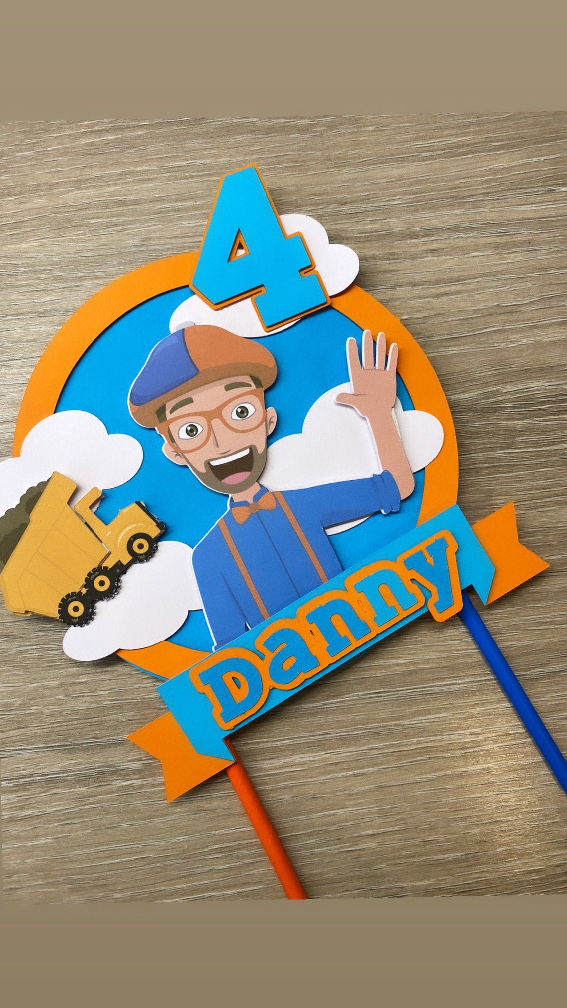 Sagoma Blippi 01 Con Nome E Numero - Foto 2