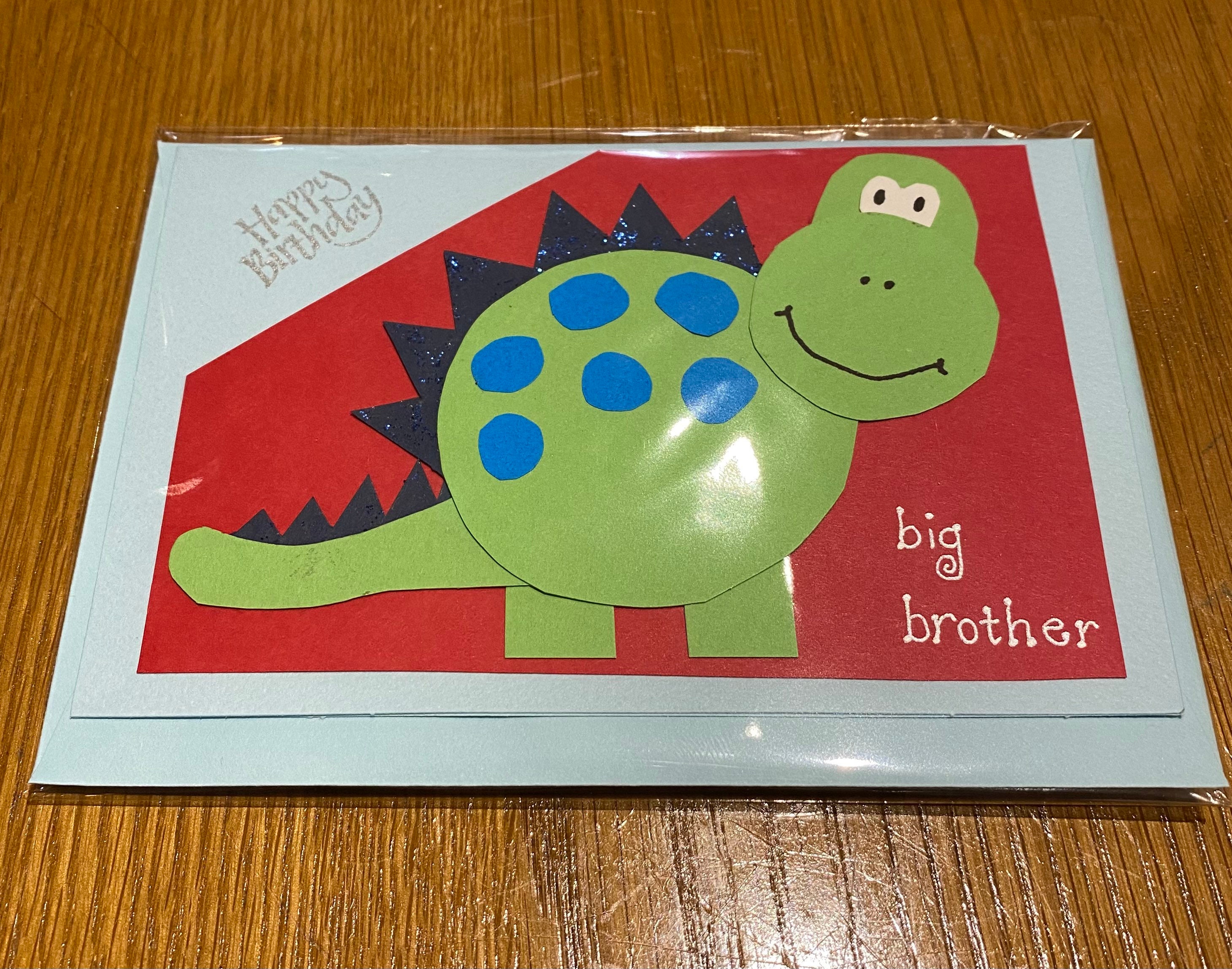 Alles Gute zum Geburtstag kleiner Bruder handgemachte