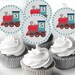Cupcake Toppers Construction Printable Instant Download 2 X 2 Inch ...