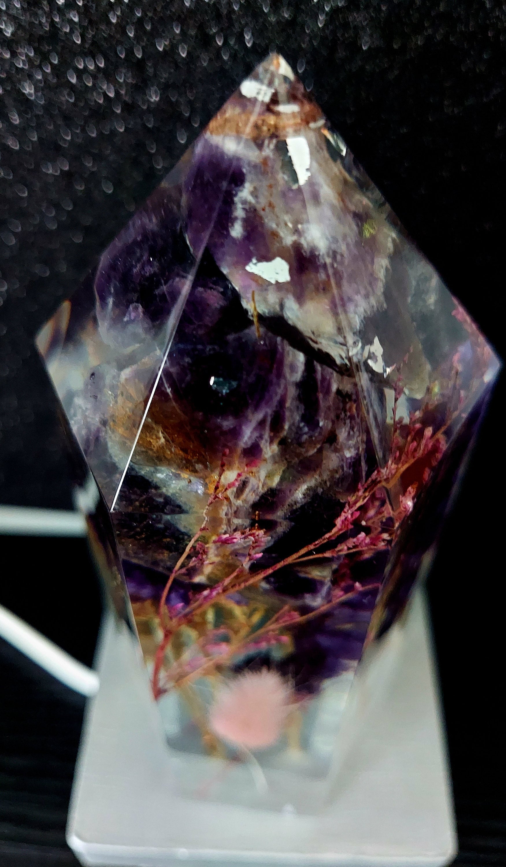 Persephone's Return Light up Resin Art Tower Etsy