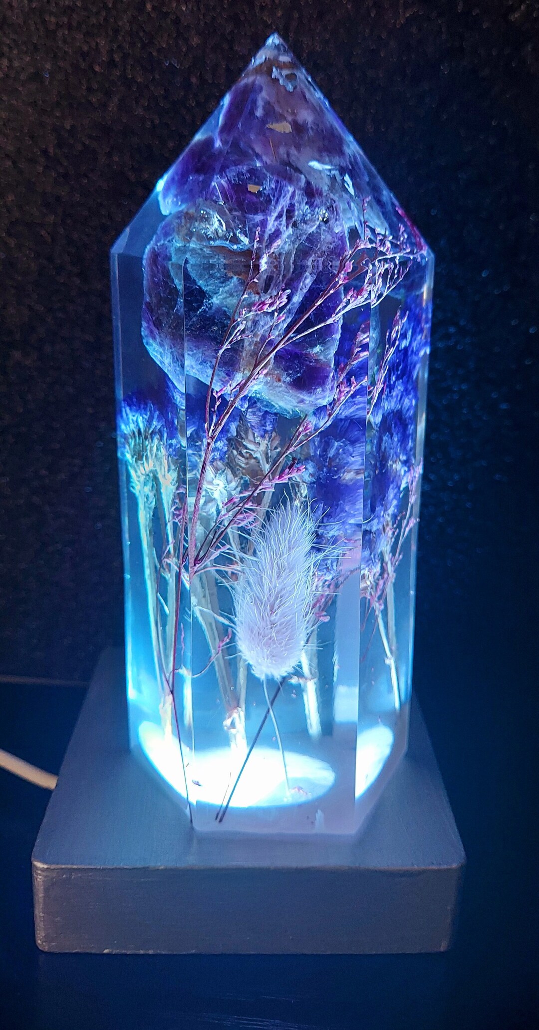 Persephone's Return Light up Resin Art Tower Etsy