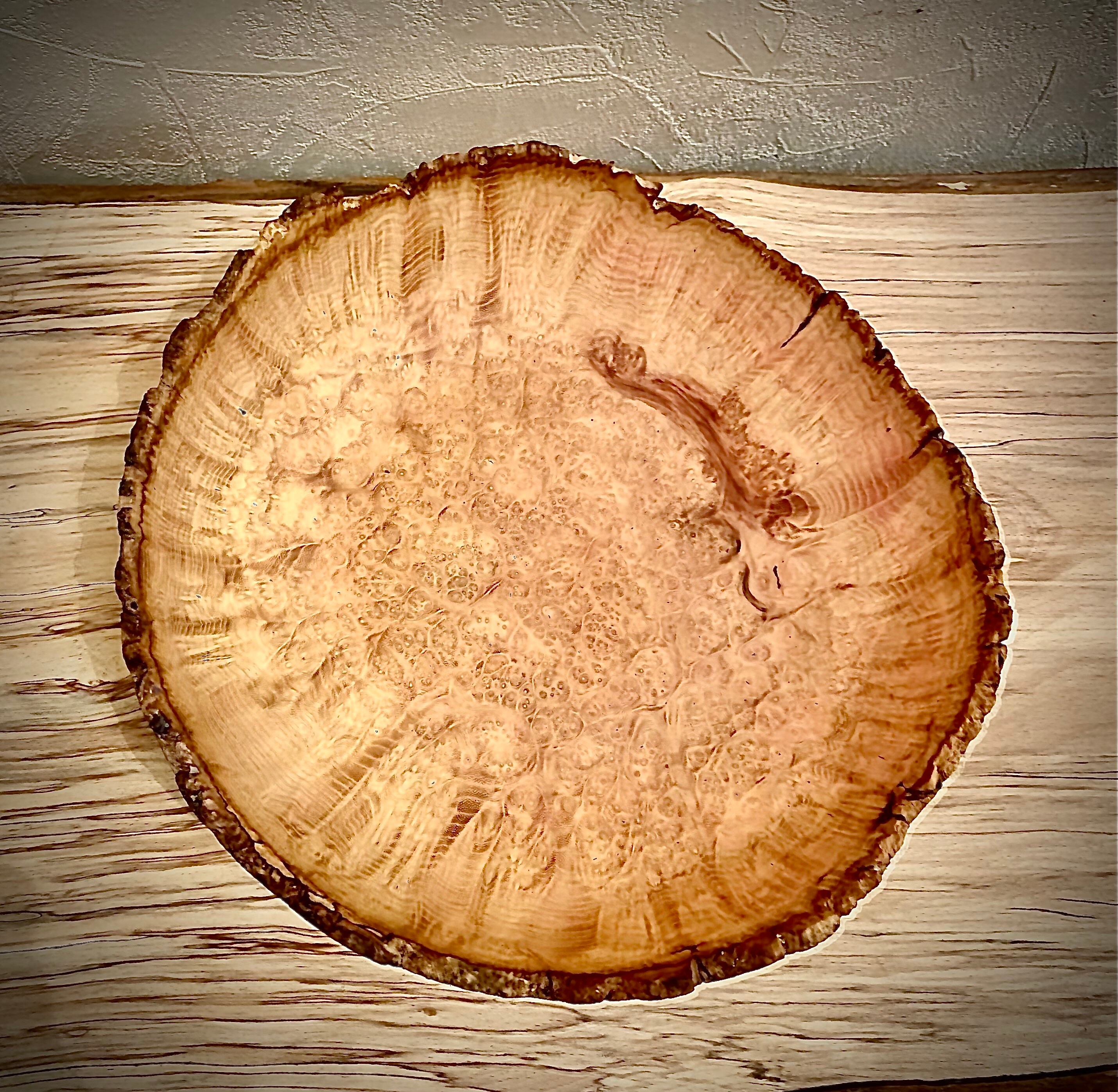 Burr Robinia Live Edge Bowl. Locust Natural Edge Bowl. Burr Wood Bowl