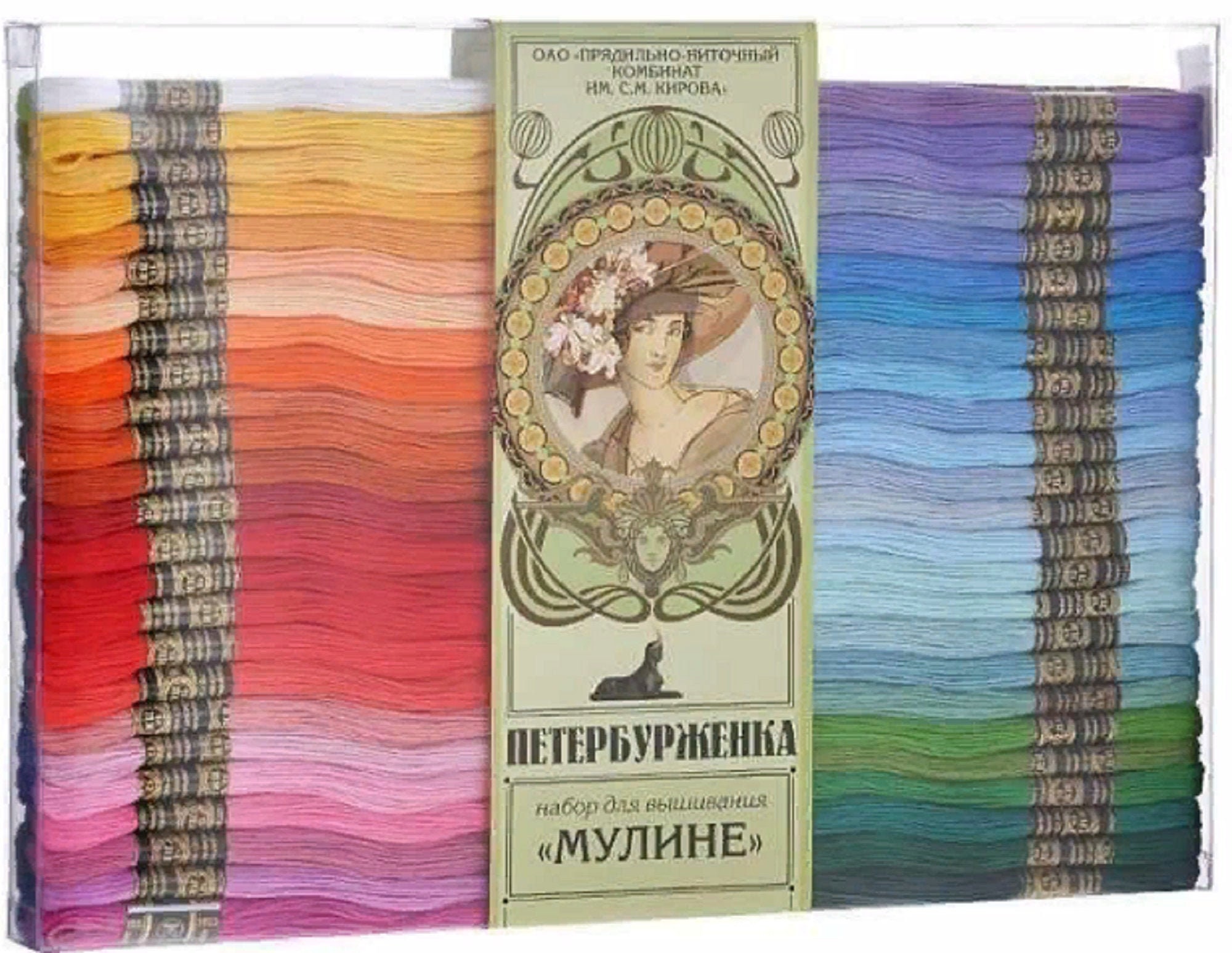 Карта Цветов Мулине Пнк Купить