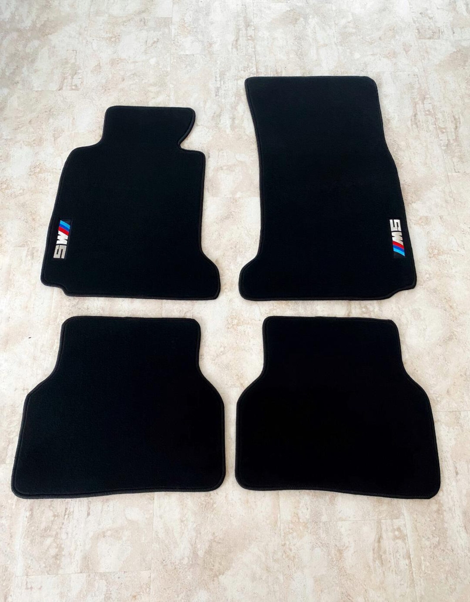 Floor Mats For BMW 5 SERIES E39 With M5 Emblem Logo Non Slip Etsy
