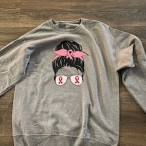 breast cancer sweater