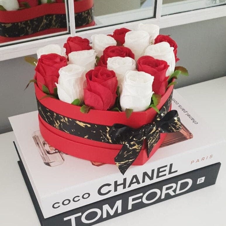 Box de Roses Dame Cœur