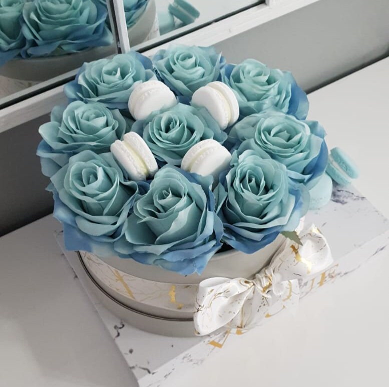 Box de Roses Lady Blueberry
