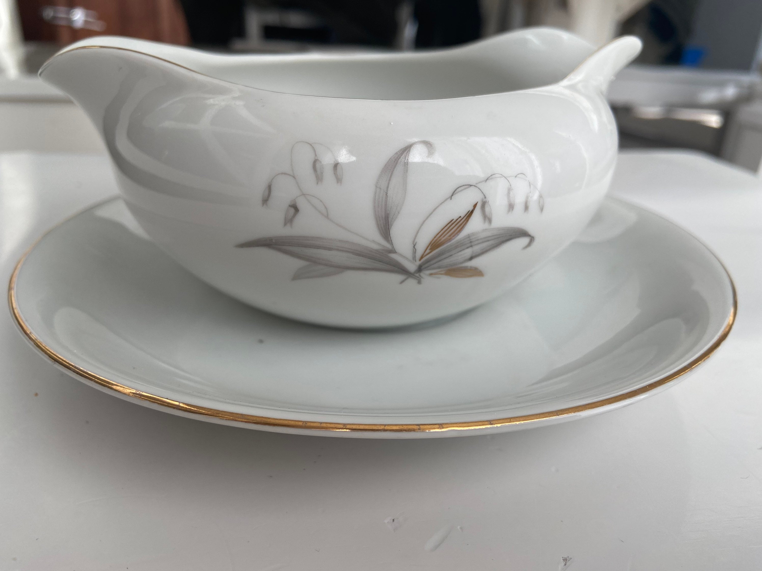 25 piece set Kaysons Fine China Golden Rhapsody made in Etsy