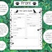 Pet Care Guide Printable Pet Care Sheet Standard Letter Paper 8.5 X 11 ...