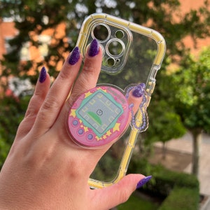 Telefongriff. Mobiler Support. Virtueller Handygriff für Haustiere. Kawaii Handygriff.