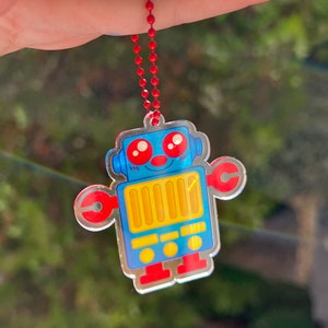 Marmalade robot keychain gadgets Anime kawaii acrylic keychain