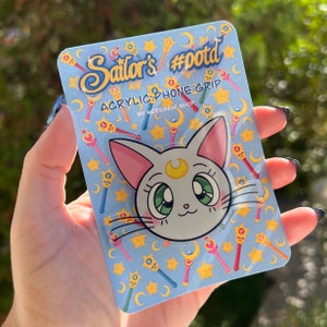 Cat mobile stand magical girls Acrylic phone stand cute kawaii cat