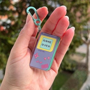 90s Babe Keychains. Acrylic Keychains. Original Keychains. Cute kawaii keychains Y2K